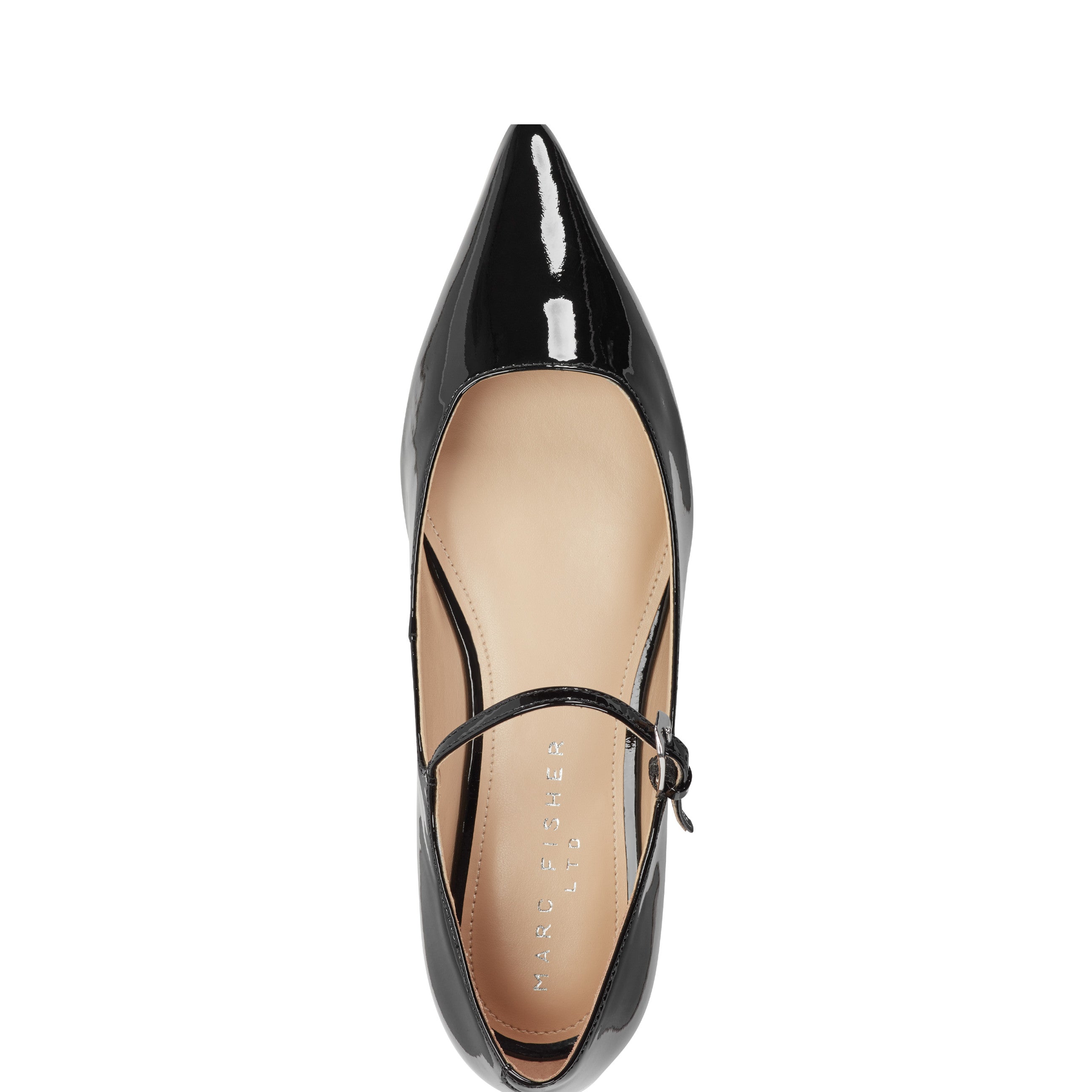 Trella Mary Jane Flat - Black Patent Leather