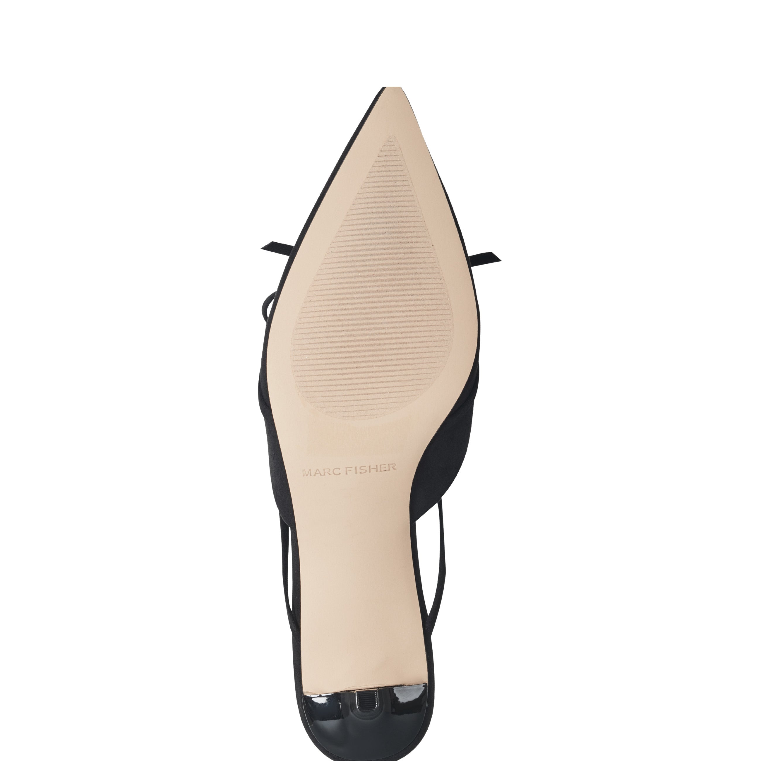 Florin Kitten Heel Mule - Black