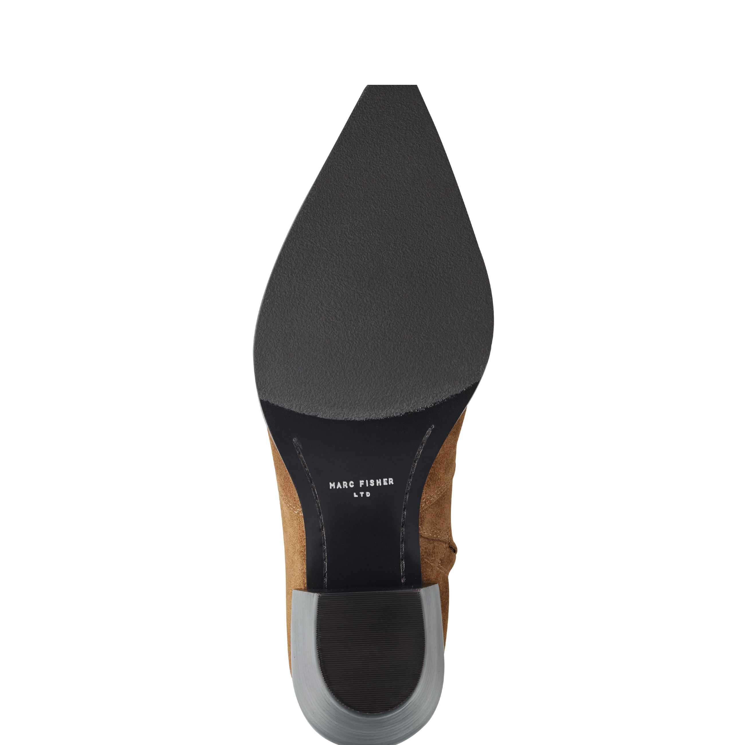 Giulie Western Ankle Bootie - Natural Suede