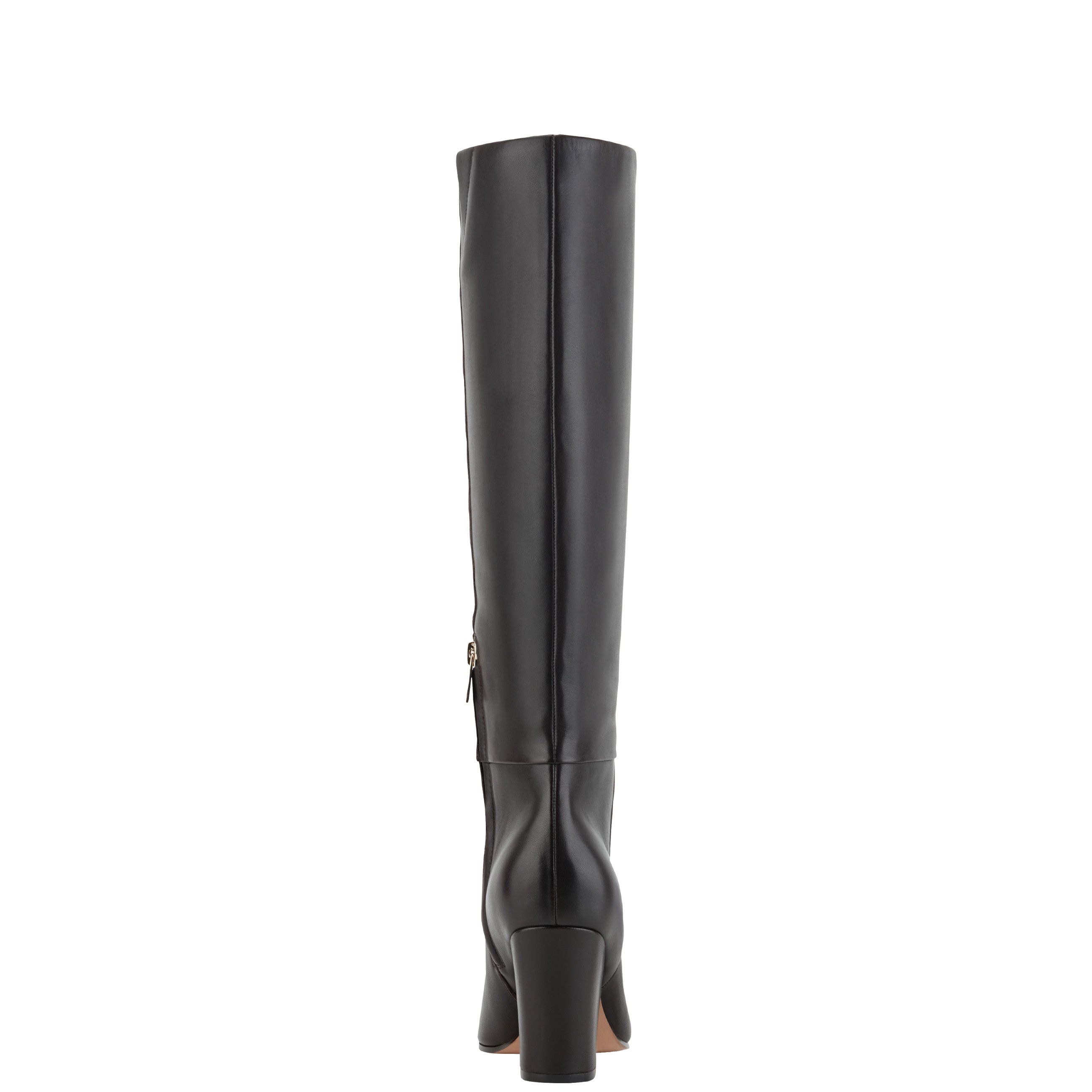 Estella Knee High Boot - Dark Brown Leather