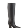 Estella Knee High Boot - Dark Brown Leather