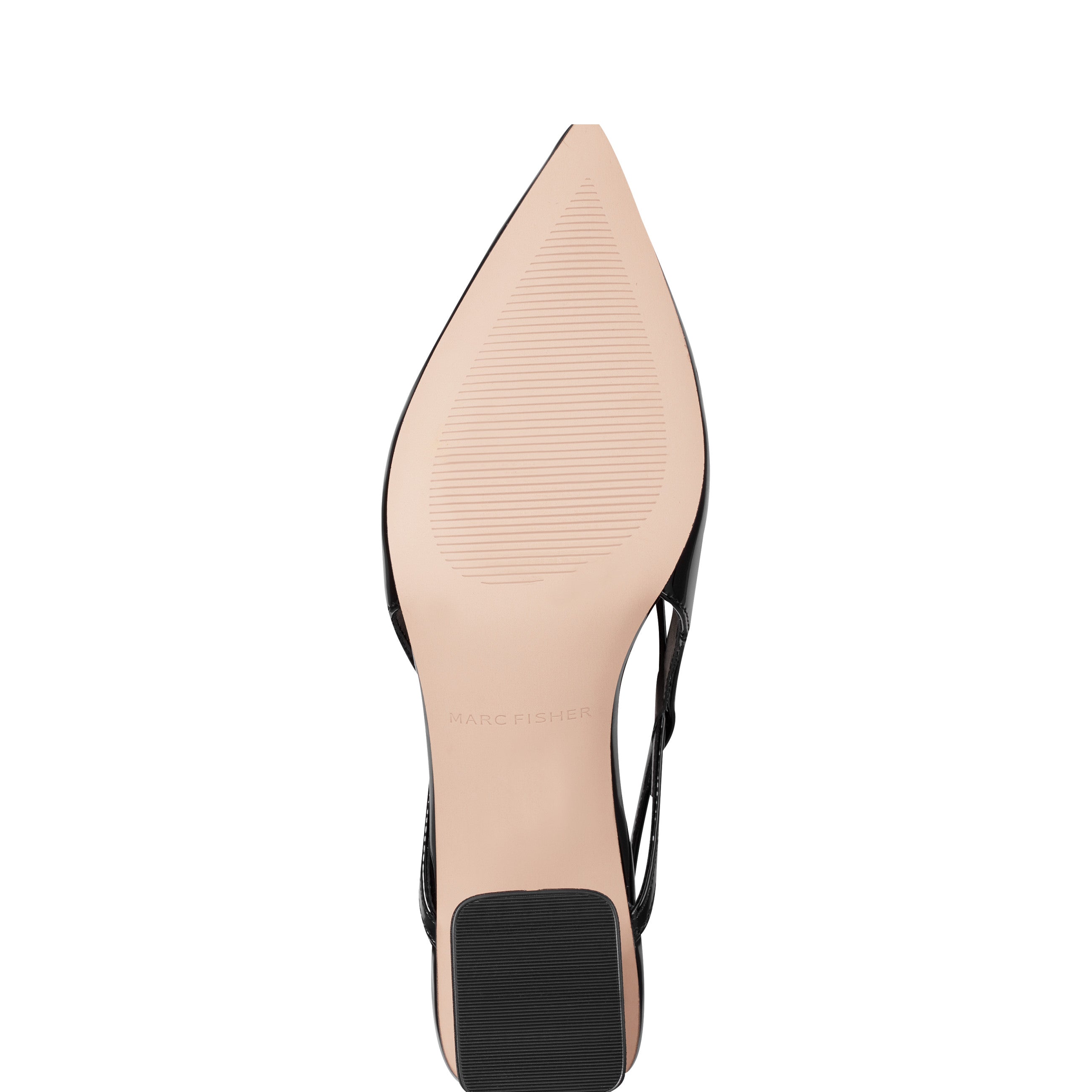 Laily Bow Slingback Pump - Black Patent