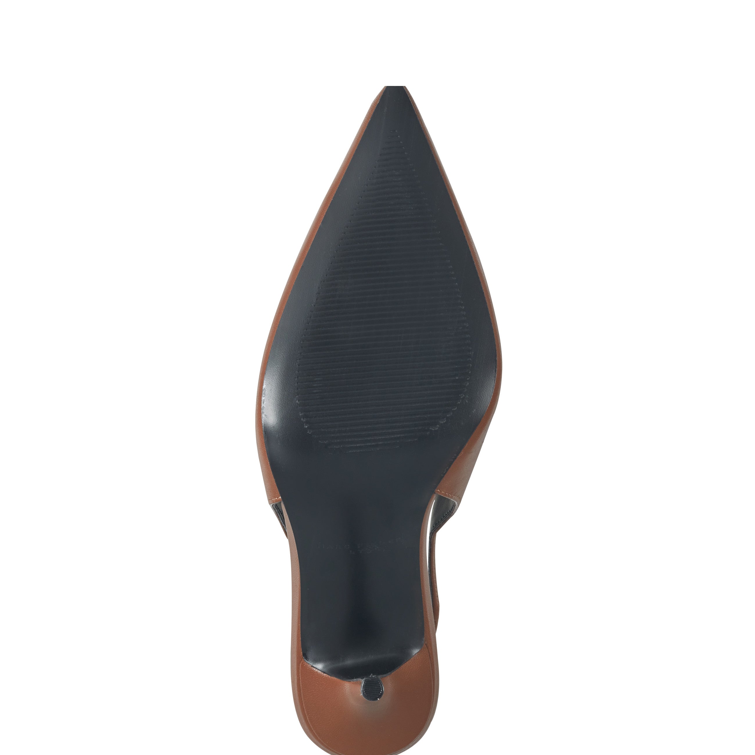 Leynne Slingback Pump - Brown Leather