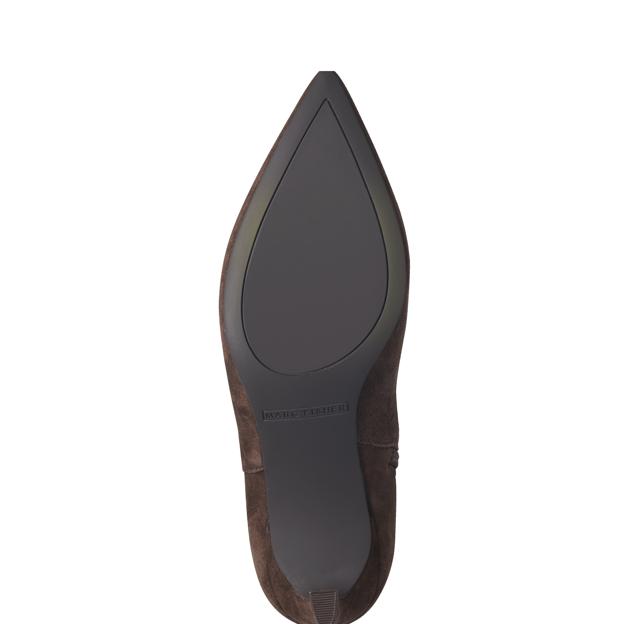 Lucinda Kitten Heel Boot - Dark Brown Suede