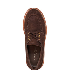 Nerida Lug Sole Loafer - Brown Suede