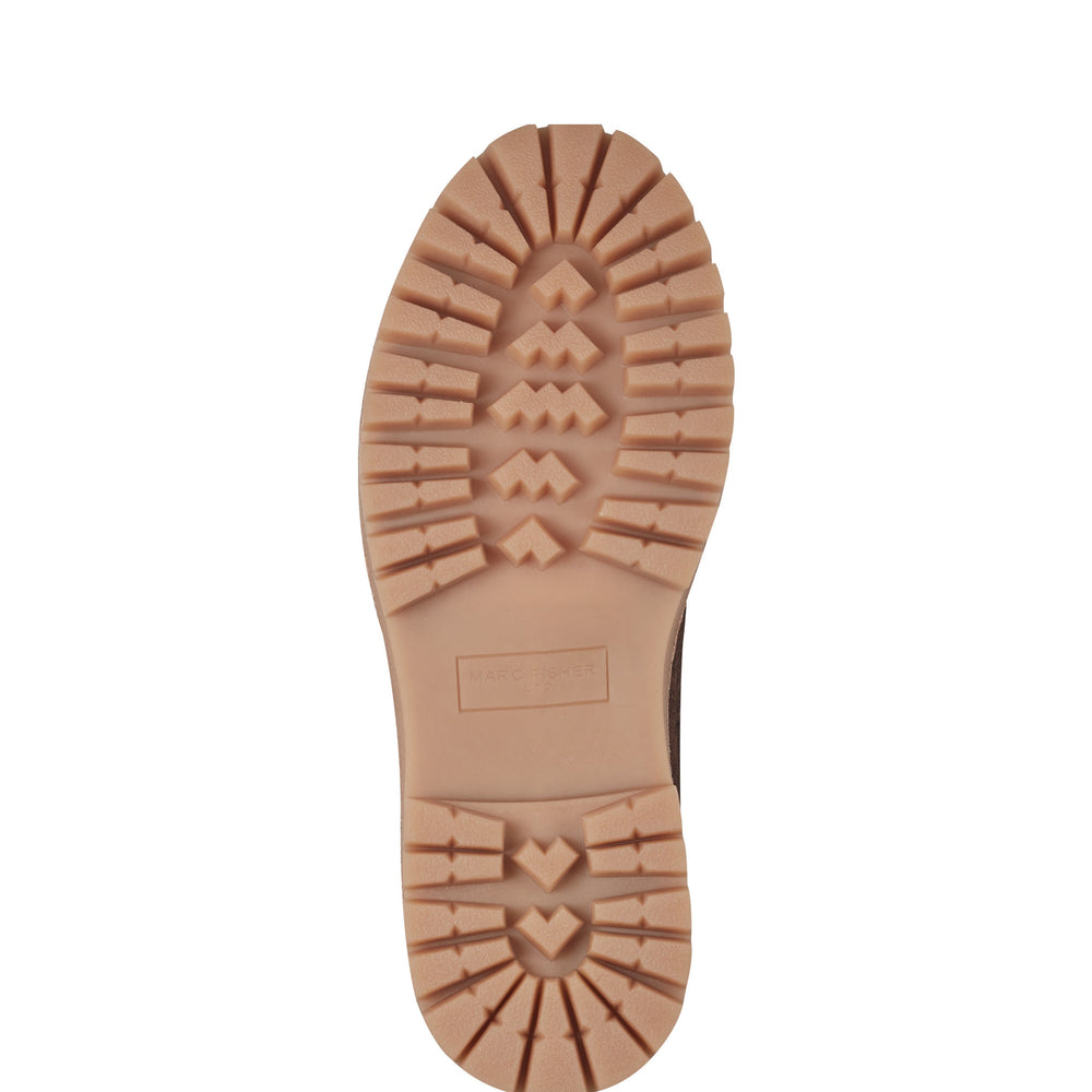Nerida Lug Sole Loafer - Brown Suede