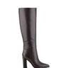 Lannie Dress Boot - Dark Red Leather