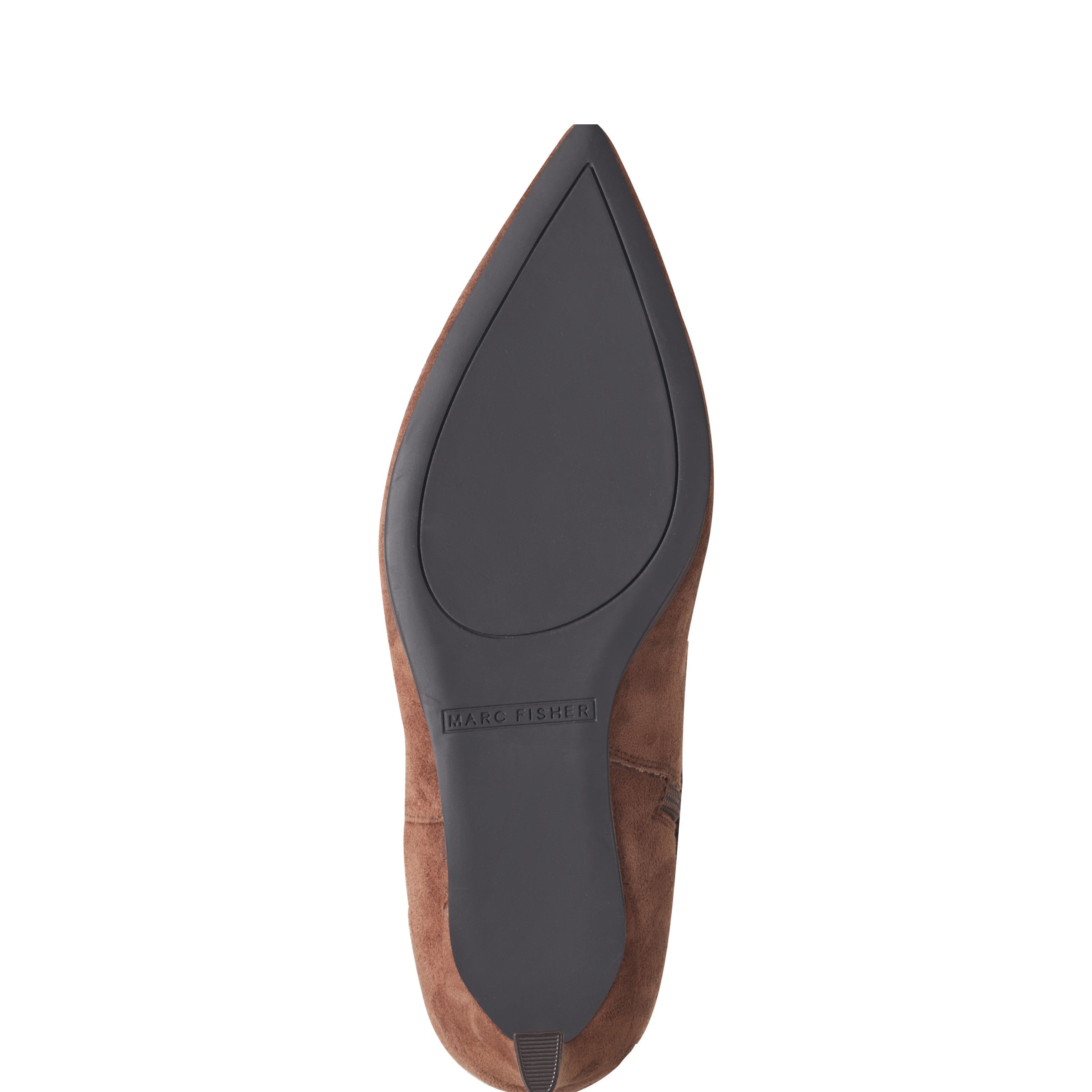 Lucinda Kitten Heel Boot - Tan Suede