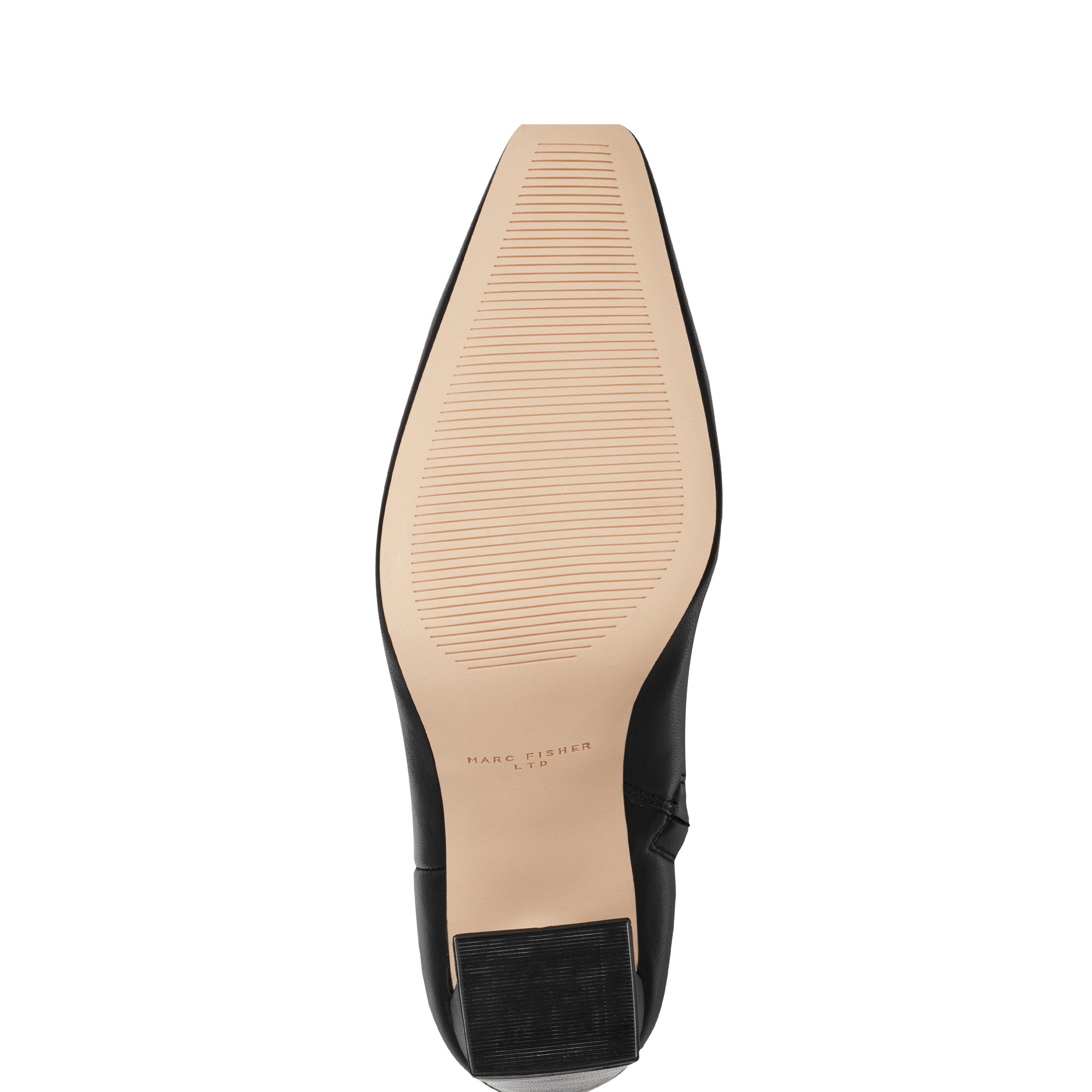 Novella Block Heel Ankle Bootie - Black Leather