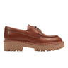 Nerida Lug Sole Loafer - Brown Leather