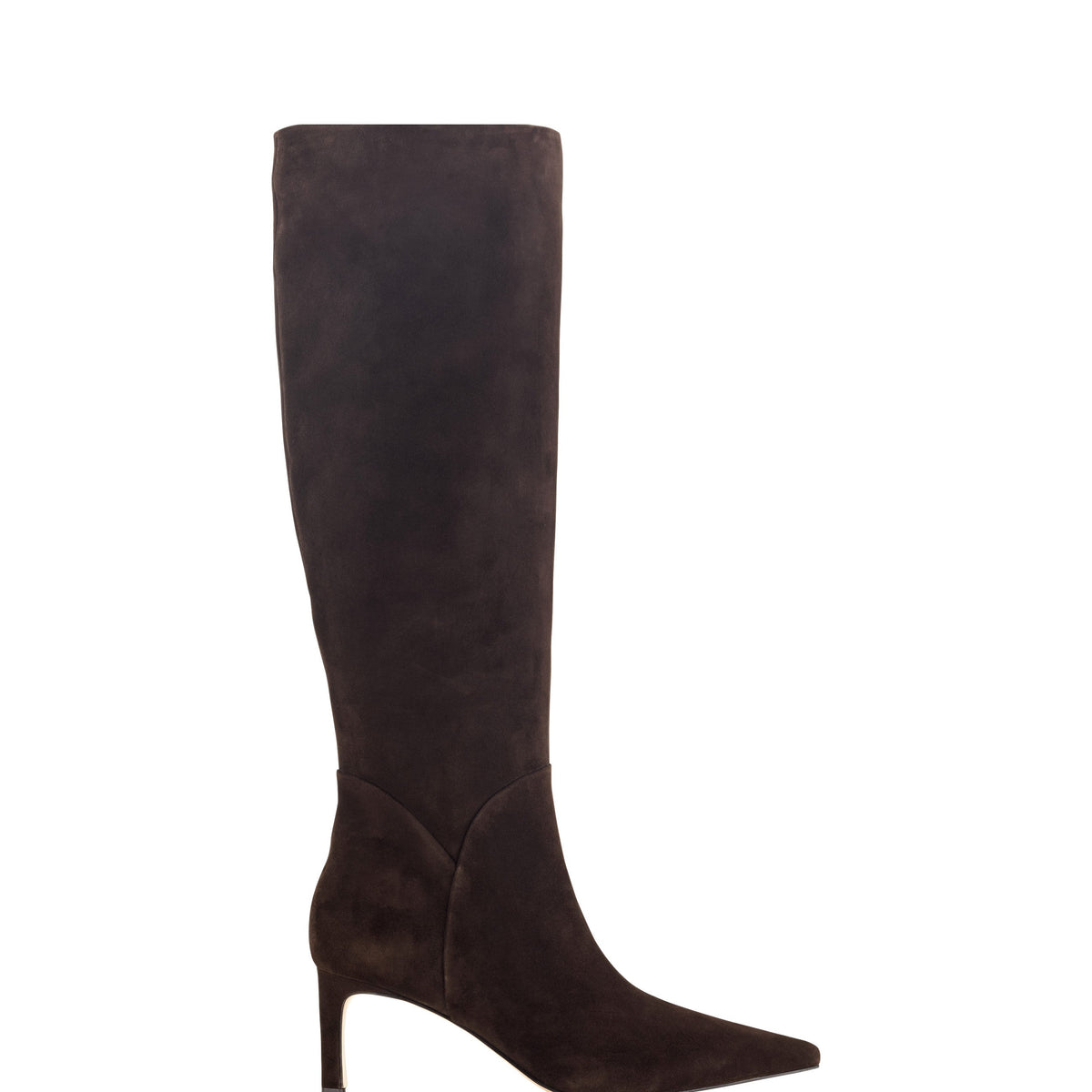 Sabrina Boot - Dark Brown Suede