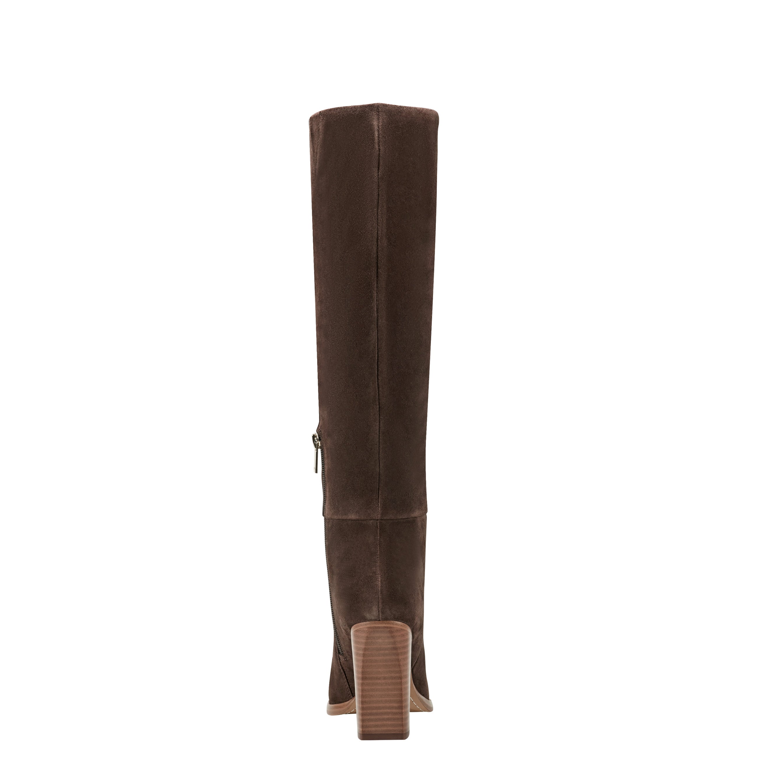 Lannie Dress Boot - Dark Brown Suede