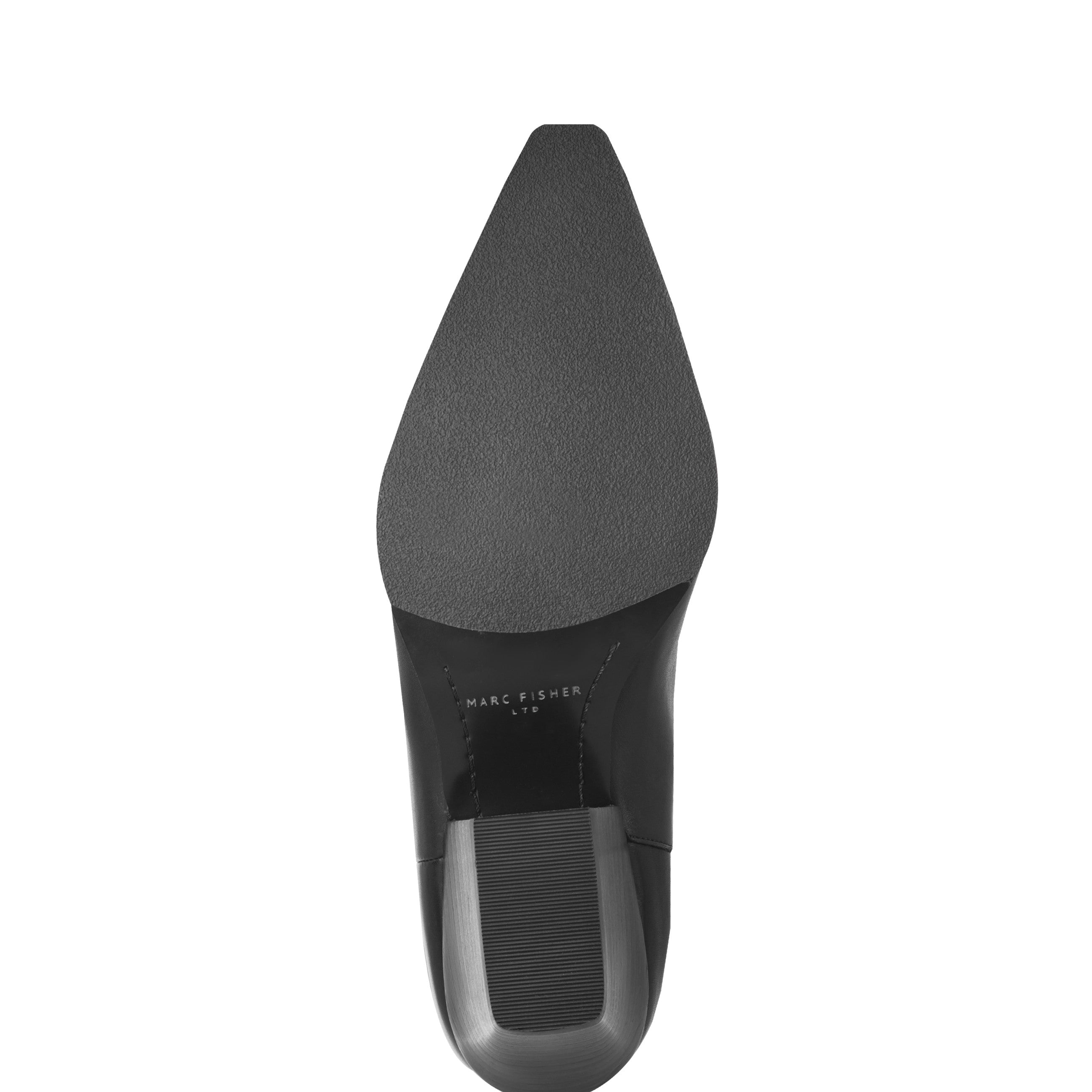 Tarrie Block Heel Boot - Black Leather