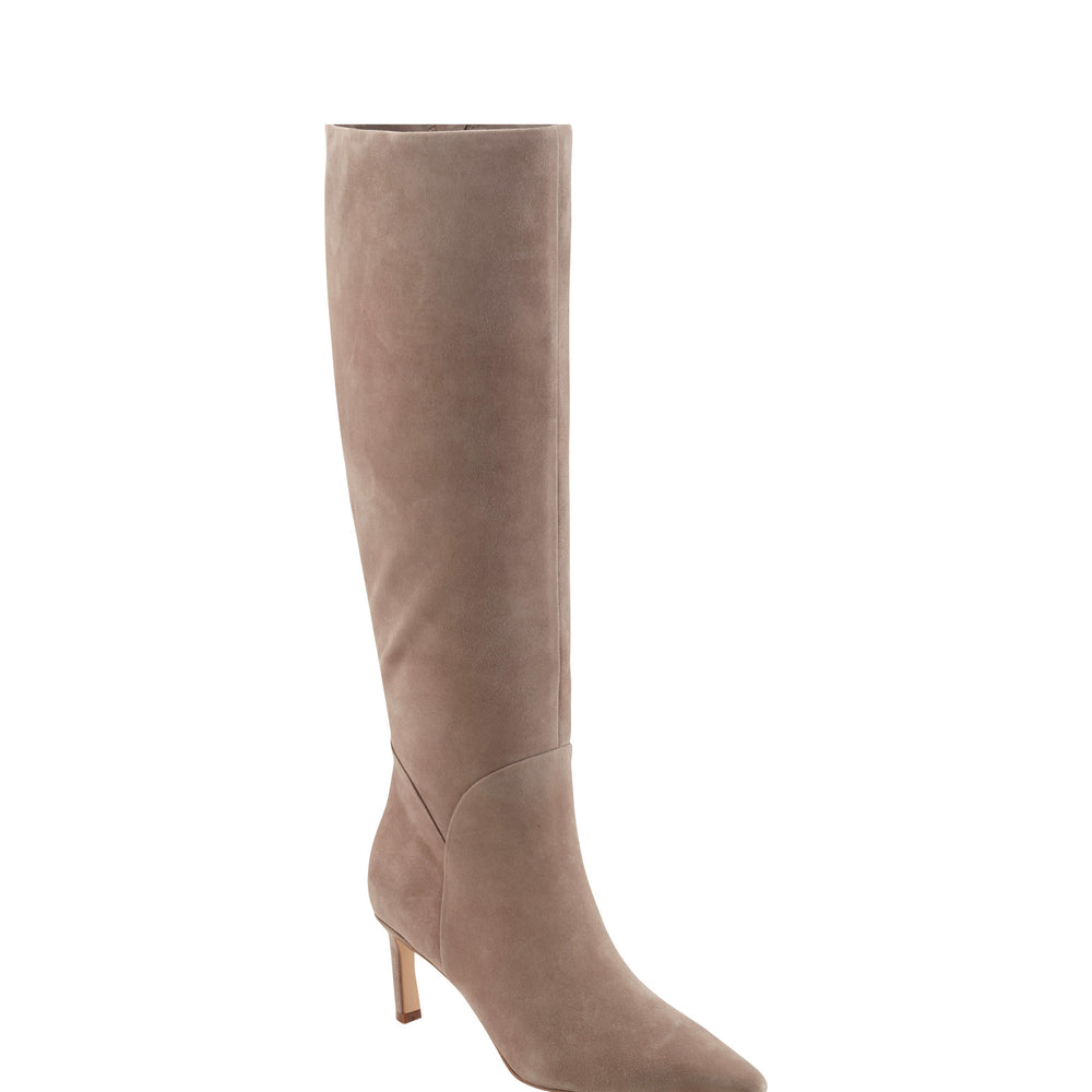 Sabrina Boot - Taupe Suede